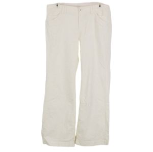 Eddie Bauer Velour Cotton Winter White Pants Womens Size 14
